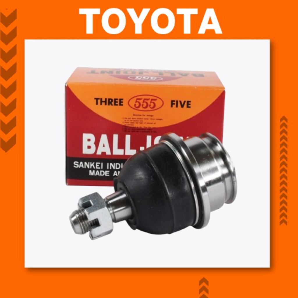 (ประกัน 1 เดือน)ลูกหมากปีกนกล่าง TOYOTA VIGO 2WD/4WD INNOVA REVO โตโยต้า วีโก้ 555(JAPAN) (SB 3882 / SB-3882)
