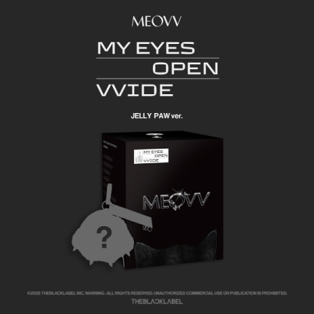 ( Pre-Order ) MEOVV 1st EP Album [MY EYES OPEN VVIDE] Jelly Paw ver * ไม่มี Poster พับในกล่อง * วางจำหน่าย 12 / 5 / 2025
