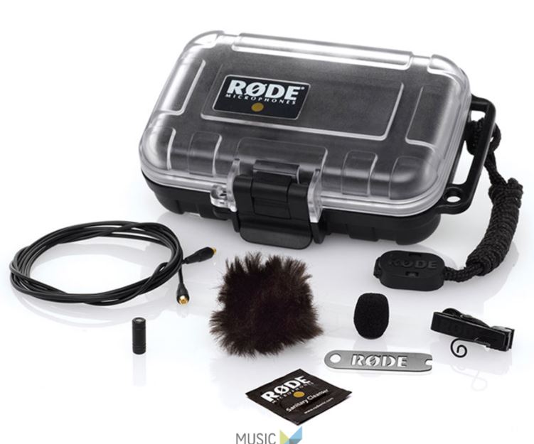 RODE LAVALIER Microphone *ของแท้รับประกันศูนย์* ชุดไมค์หนีบปกเสื้อ, รับเสียงแบบ Omni, ฟรี ป๊อบฟิลเตอร์กันน้ำ, Mini Furry กันลม