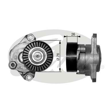 ชุดเปลี่ยนสายพานไดชาร์ท BENZ W203-4 W211-2 W221 เครื่อง M272 / 2722000070, 2722020419, 0002020019, 0029933096