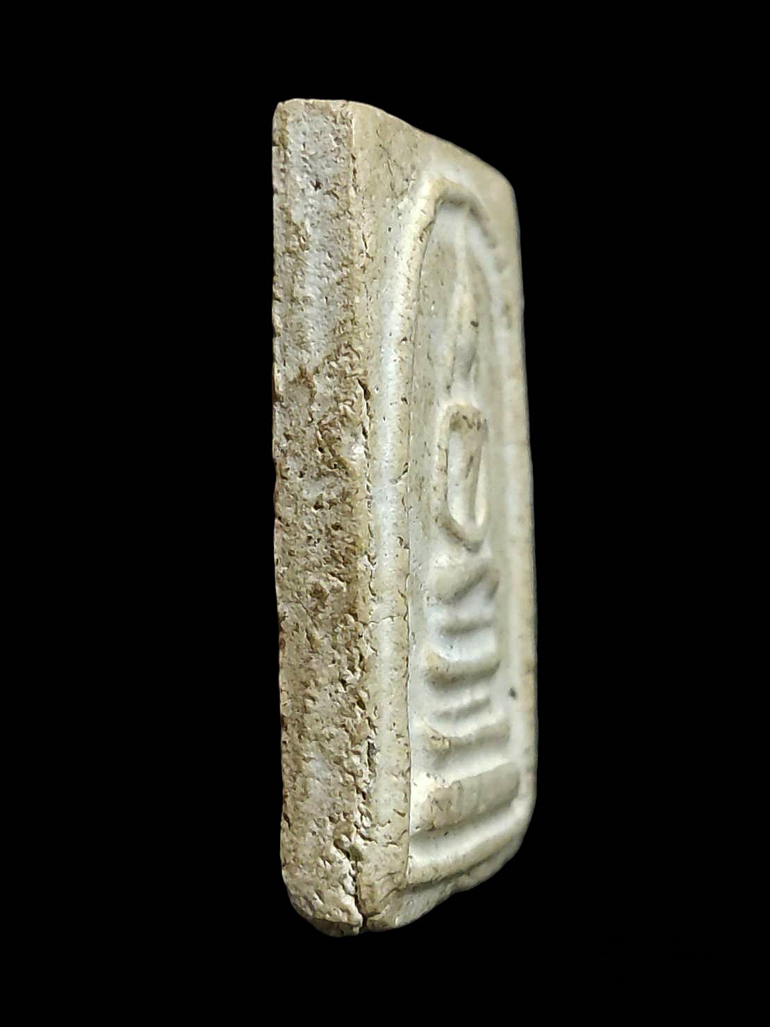 พระสมเด็จบางขุนพรหม วัดใหม่อมตรส พิมพ์ฐานคู่ เนื้อผง กรุงเทพ ปี 2509