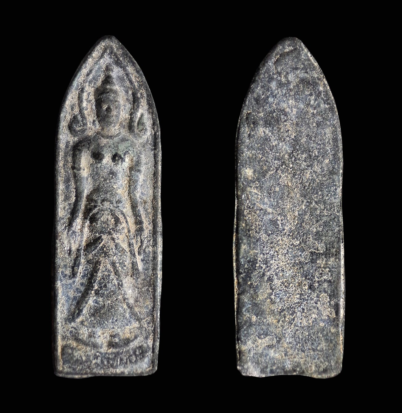 พระแม่ย่า เนื้อชิน หลวงพ่อไซร้-หลวงพ่อปี้ วัดลานหอย จ.สุโขทัย ปี2503