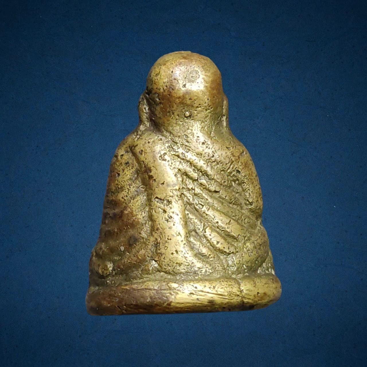 หลวงพ่อเงิน วัดบางคลาน จ.พิจิตร พิมพ์นิยม เนื้อทองผสม ปี2456