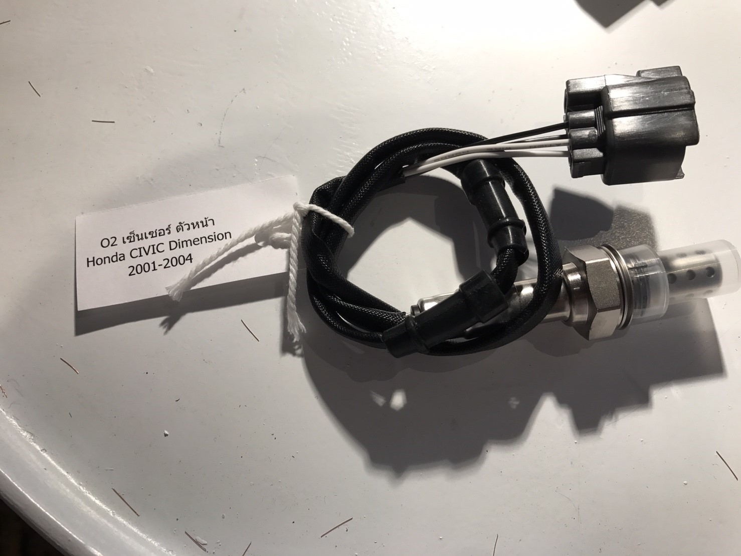 เซนเซอร์ท่อไอเสีย FRONT HONDA CIVIC ปี01-05 ES เครื่อง1.7 ของใหม่! ราคาถูก (รูปจริง) /VDO O2 Sensor อ๊อกซิเจนเซนเซอร์