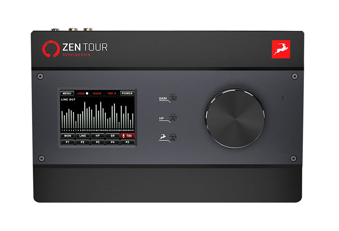 Antelope Zen Tour *ของแท้ รับประกันศูนย์* USB 2 / Thunderbolt 3 ออดิโออินเตอร์เฟส, 24Bit/192kHz, ADAT & S/PDIF, 64-Bit AFC, Mac/PC ฟรี!! ปลั๊กอินฯลฯ