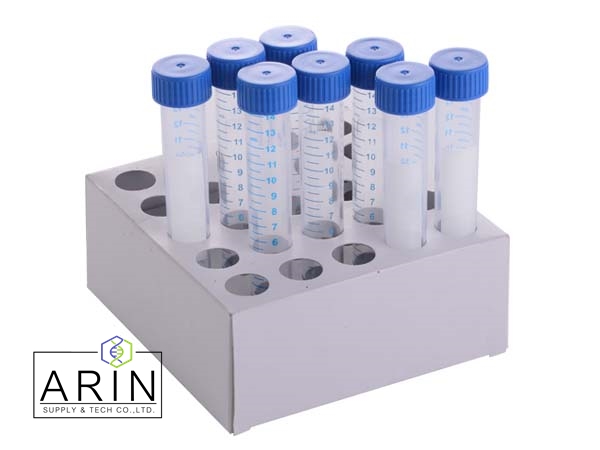 15ml Centrifuge Tube in Rack Sterile