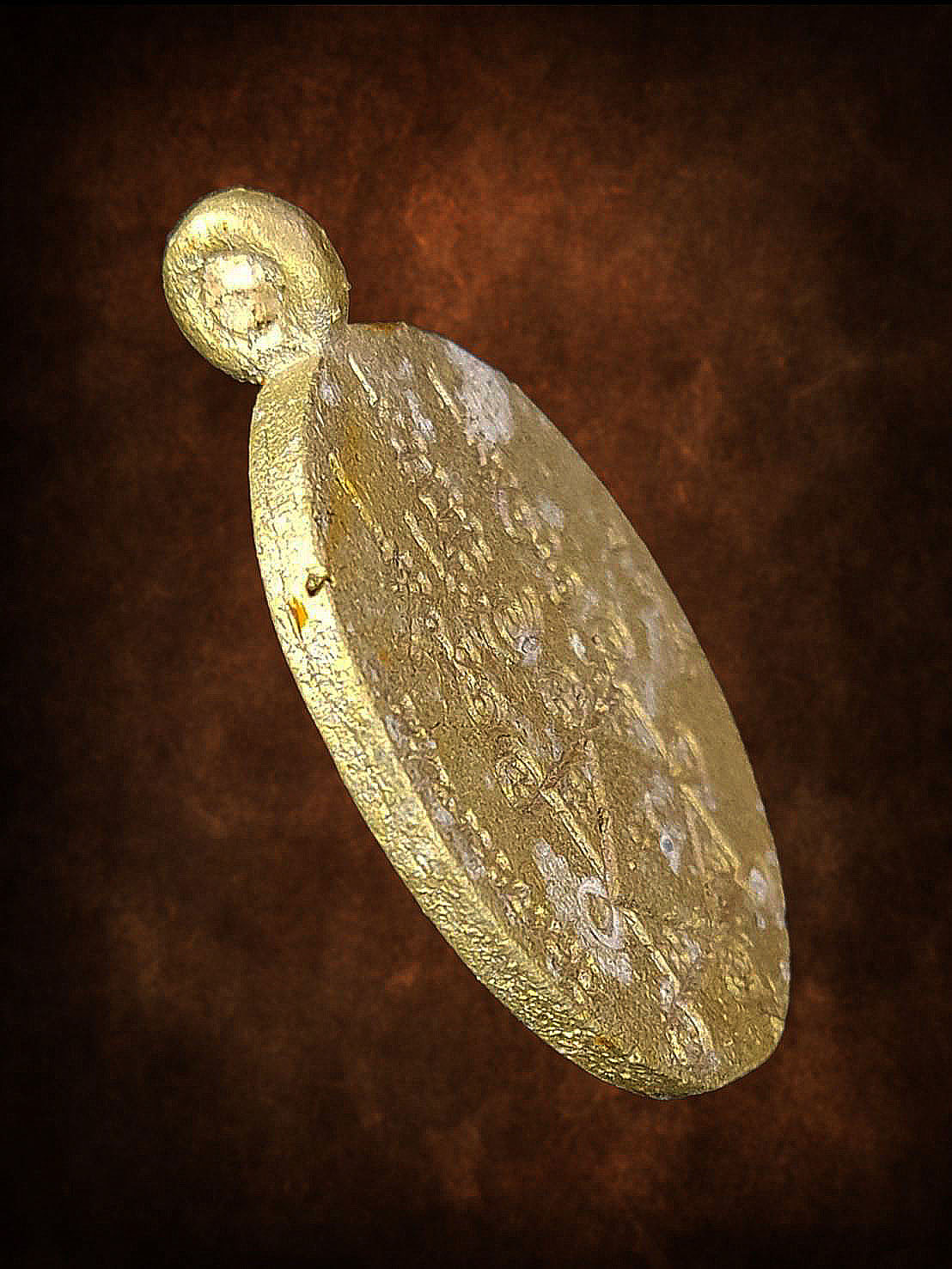 เหรียญหล่อโบราณนอโม 29 รุ่นอายุวัฒนะมงคล 99 พ่อท่านเสือเล็ก วัดควนซาง จ.ตรัง ปี 2555