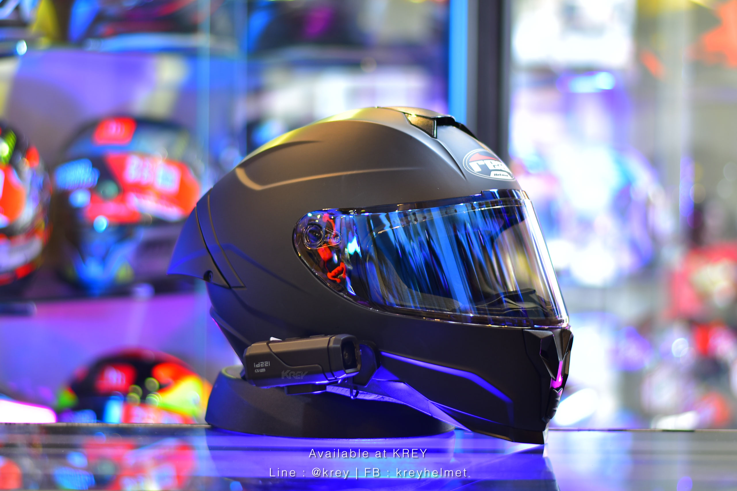 กล้องติดหมวก/รถ id221 รุ่น ACTION C5 Pro