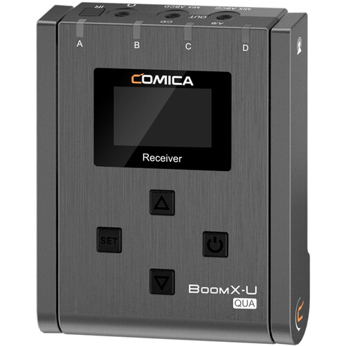 Comica BoomX-U QUA *ของแท้รับประกัน 2ปี* ไมโครโฟนไร้สาย 4-Person Wireless Microphone System for Mirrorless/DSLR Cameras