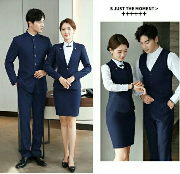 ชุดพนักงานต้อนรับโรงแรม รีสอร์ท