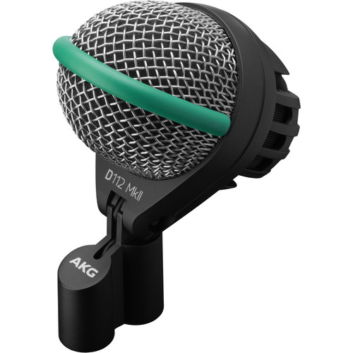 AKG D112 MKII Pro *ของแท้รับประกันศูนย์* ไมค์กลอง/เบสกีต้าร์ Cardioid, 20 Hz, Built-In Windscreen/Swivel Mount