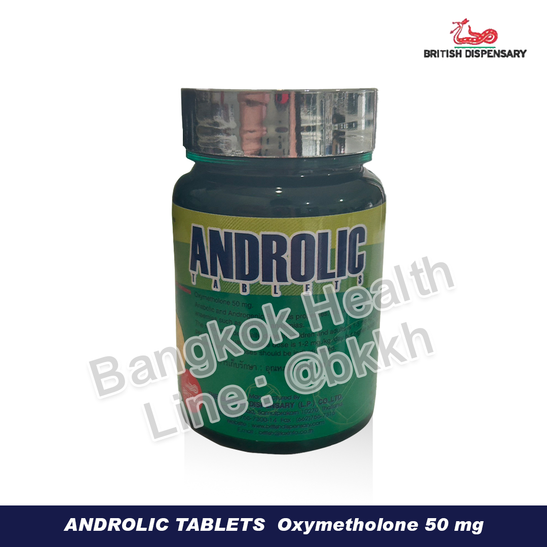 ANDROLIC TABLETS Oxymetholone 50mg