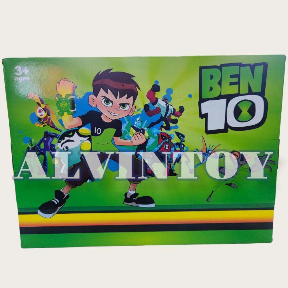 นาฬิกา Ben 10 Omnitrix อันใหญ่ 2 อัน + โมเดล 3 ตัว