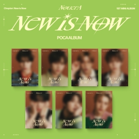 ( Pre-Order ) NouerA 1st Mini Album [Chapter: New is Now] ( Poca ver ) Set 7 ver * ไม่มี Poster พับในกล่อง * วางจำหน่าย 20 / 2 / 2025