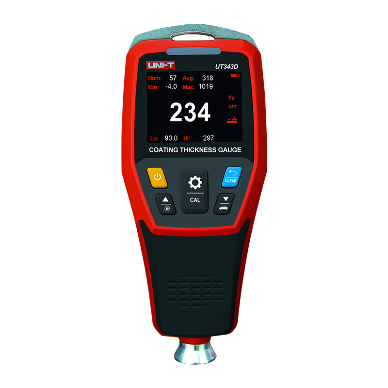 เครื่องวัดความหนาสี UNI-T UT343D Digital Coating Thickness Gauge