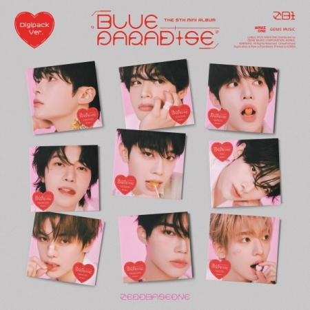 ( Pre-Order ) ZEROBASEONE 5th Mini Album [BLUE PARADISE] ( Digipack ver ) random * มี Poster พับในกล่อง * วางจำหน่าย 25 / 2 / 2025