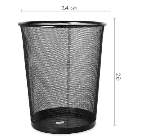 ถังขยะ แบบตะแกรงเหล็ก