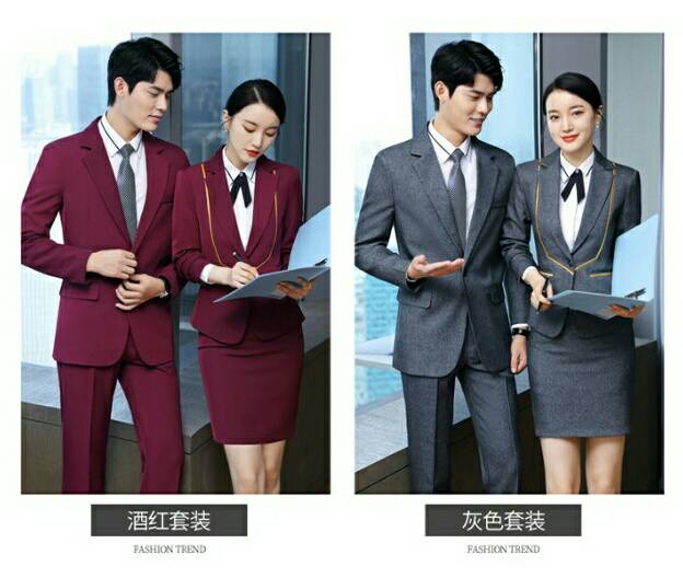ชุดสูท ชุดพนักงานต้อนรับ ชุดพนักงานออฟฟิศ