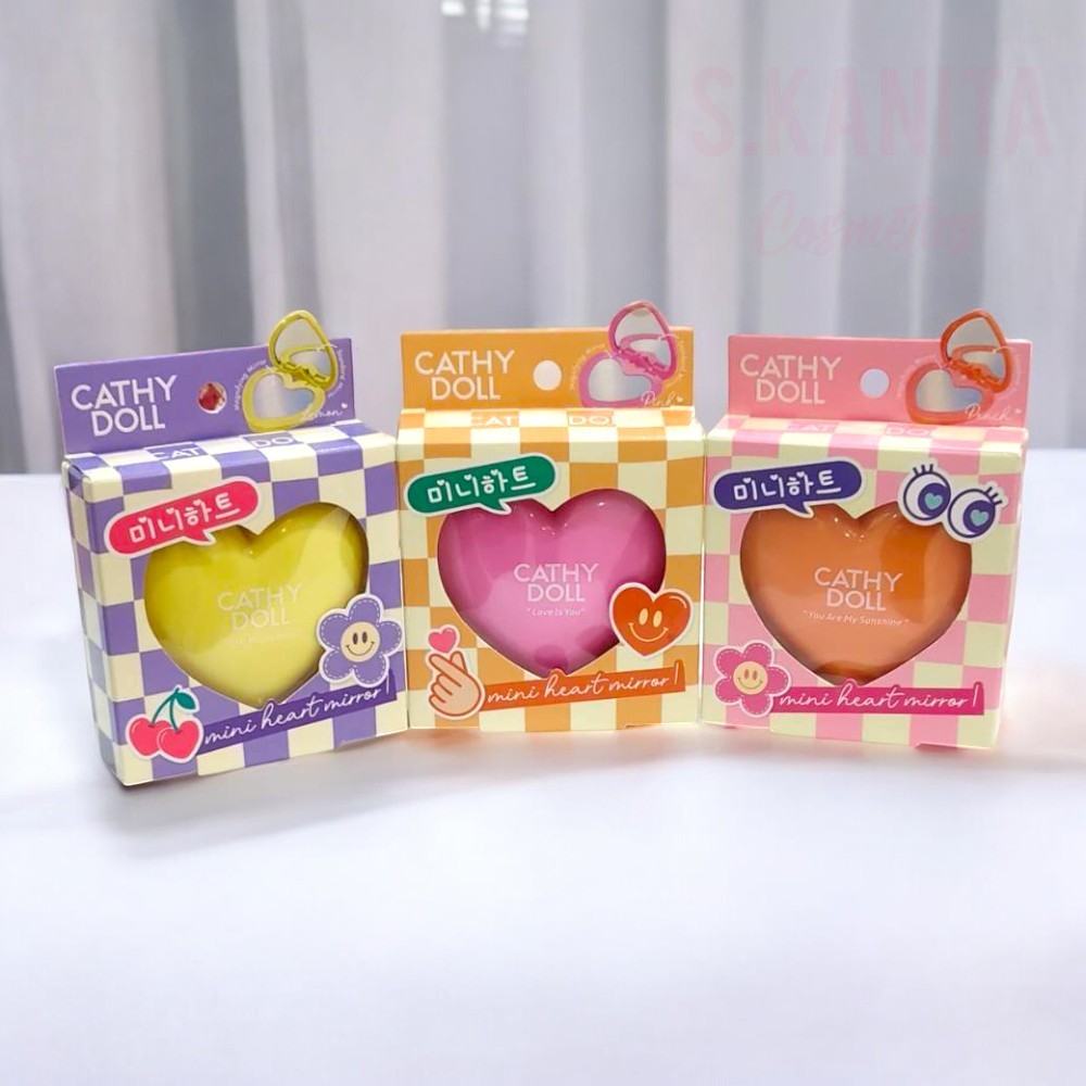 กระจกแบบพกพาCathy Doll 1ชิ้น