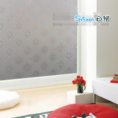 ฟิล์ม PVC สูญญากาศติดกระจก ลายหลุยส์ สไตล์B (หน้ากว้าง90cm.) เมตรละ 139 บาท
