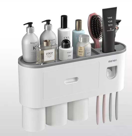 เครื่องบีบยาสีฟันอัตโนมัติ ที่เก็บแปรงสีฟัน