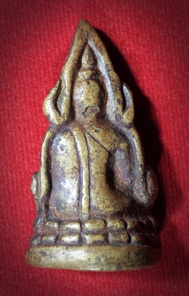 พระพุทธชินราชอินโดจีน หน้านาง สังฆาฏิยาว มีโค๊ด ปี 2485 วัดสุทัศน์