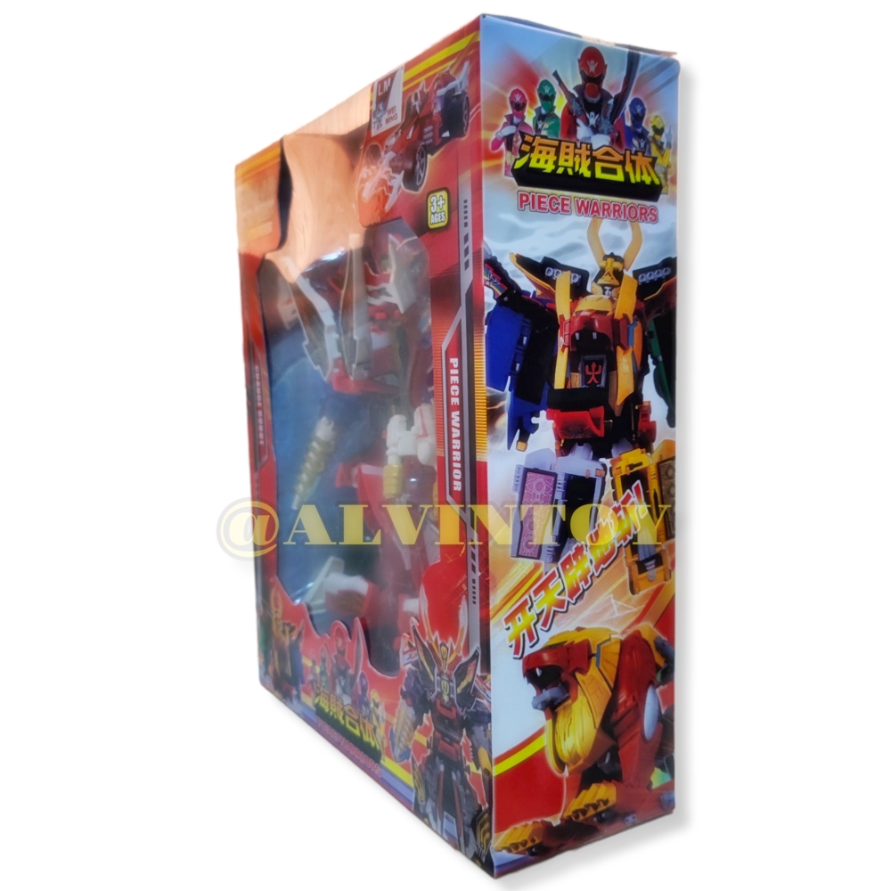 หุ่นยนต์ ประกอบร่าง Piece Warriors หุ่นยนต์แปลงร่าง แยกร่างได้