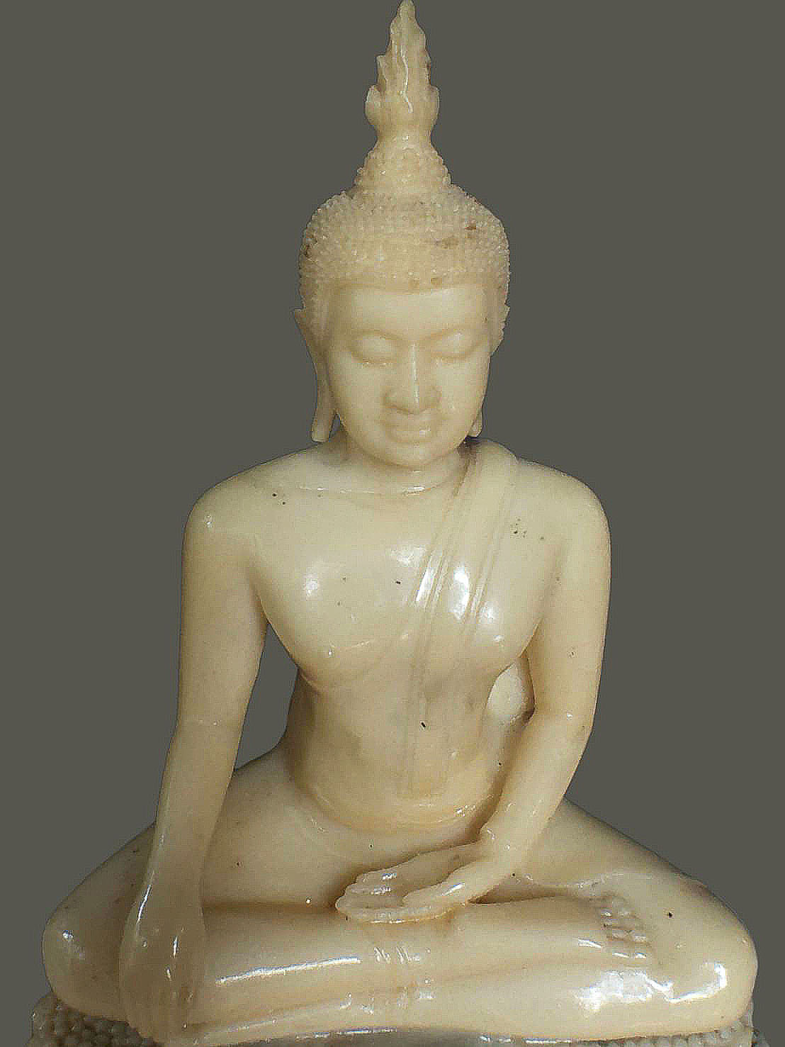 พระบูชาสามสมัย วัดเวฬุราชิน ธนบุรี กทม. เนื้อเรซิ่น พิธีใหญ่ ขนาดสูง 8 นิ้ว กว้าง 6 นิ้ว