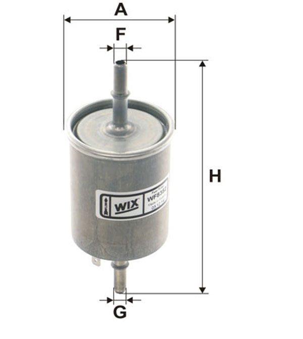 ไส้กรองเบนซิน OPTRA *WIX / Fuel Filter, 96335719