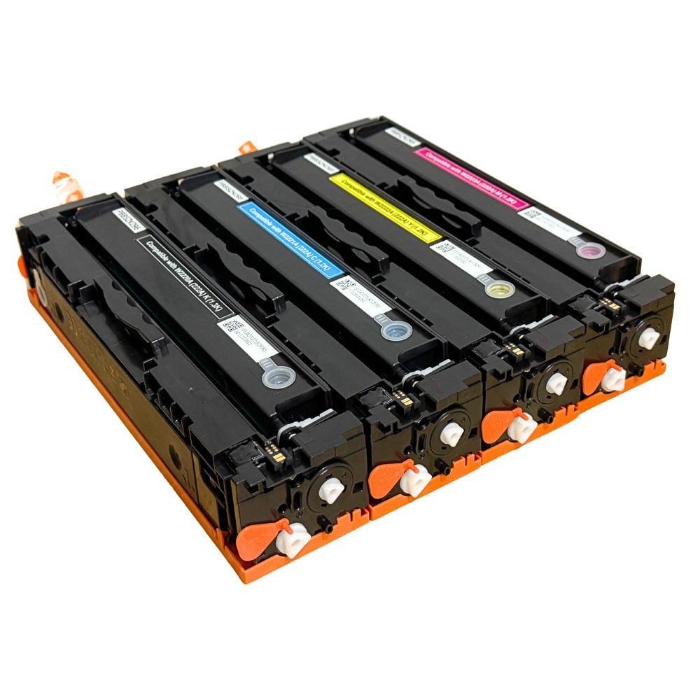 W2220A BK (222A) หมึกเทียบเท่า สีดำ สำหรับ HP Color LaserJet Pro 3203 , 3288, MFP 3388 , MFP 3303 (1,300 แผ่น) | พร้อมชิป