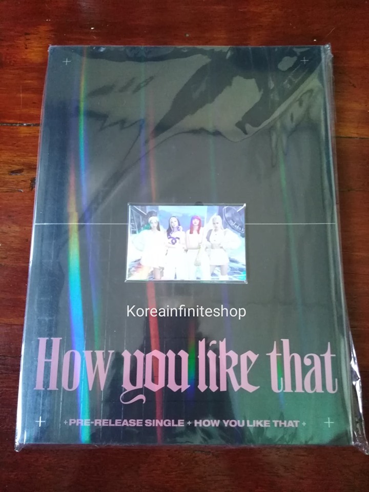 ( พร้อมส่ง ) BLACKPINK SPECIAL EDITION ( How You Like That ) + Poster ** แถม Hologram Card **