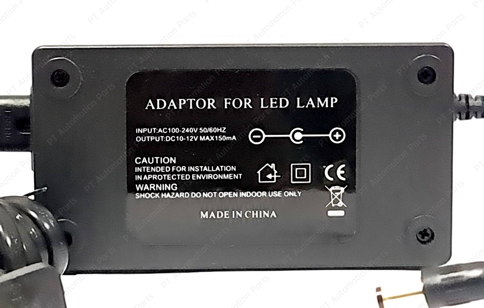 ไฟวงแหวน สำหรับกล้องจุลทรรศน์ หลอดแอลอีดี ปรับแสงได้ แสงสีขาว บอดี้สีดำ เส้นผ่านศูนย์กลางภายใน ø60mm ,LED Ring Light for Microscope, CCD Industrial Camera 100-240VAC