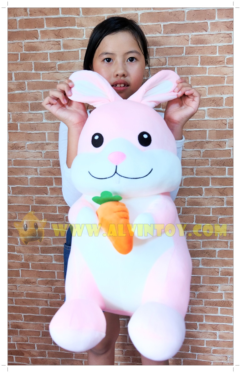 ตุ๊กตากระต่ายแครอทนุ่มนิ่ม 50 ซม.