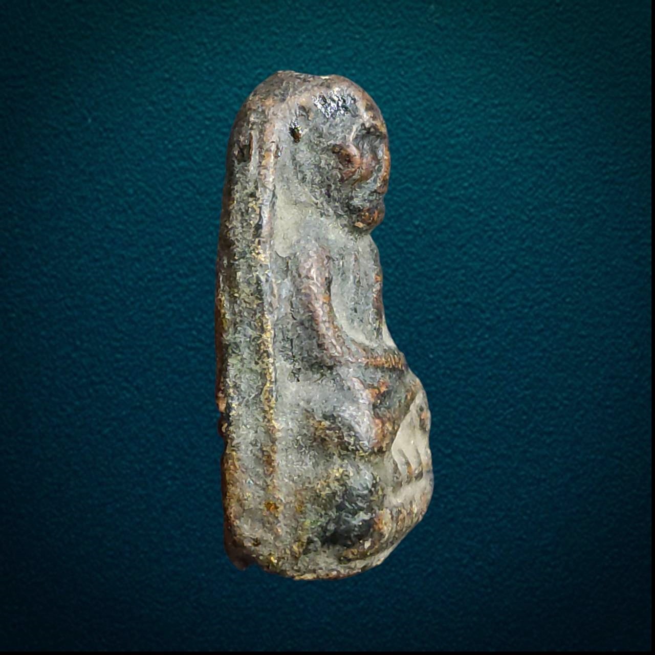 หลวงปู่ทวด หลวงปู่ทาบ วัดกระบกขึ้นผึ้ง จ.ระยอง ปี 2505 เนื้อดิน