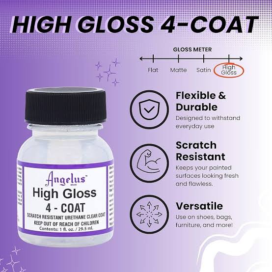 Angelus Acrylic Finisher น้ำยาเคลือบพื้นผิว
