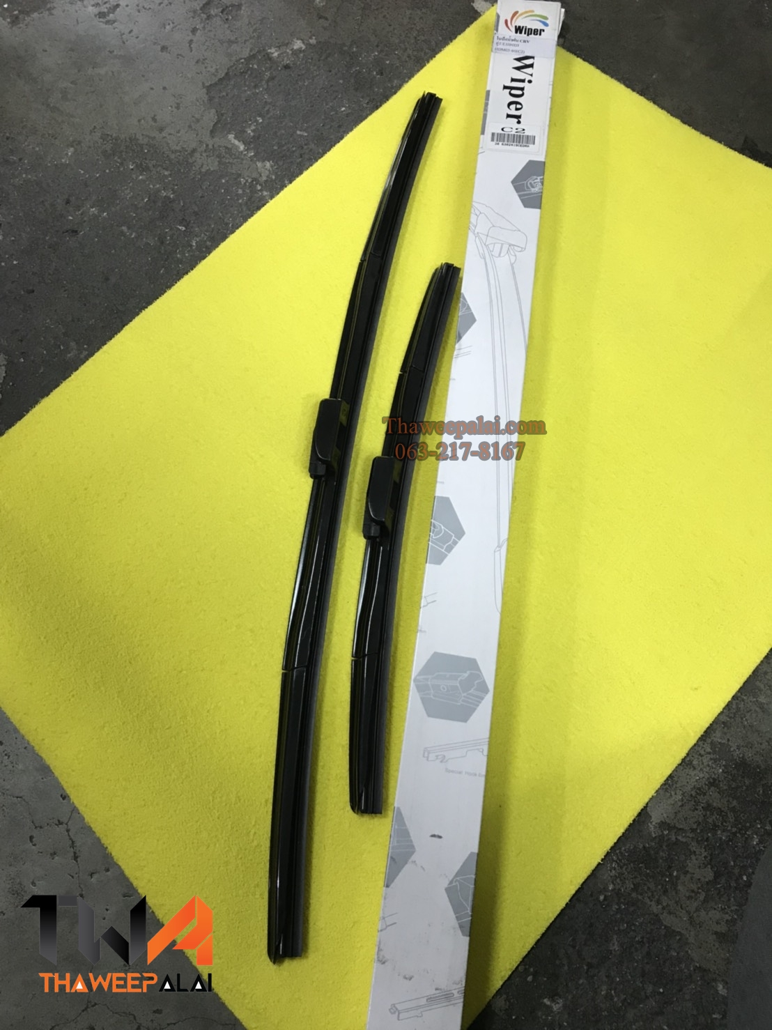 ใบปัดน้ำฝน ตรงรุ่น! ฮอนด้าซีอาวี CRV G3 ปี07-12 /SUPER Wiper