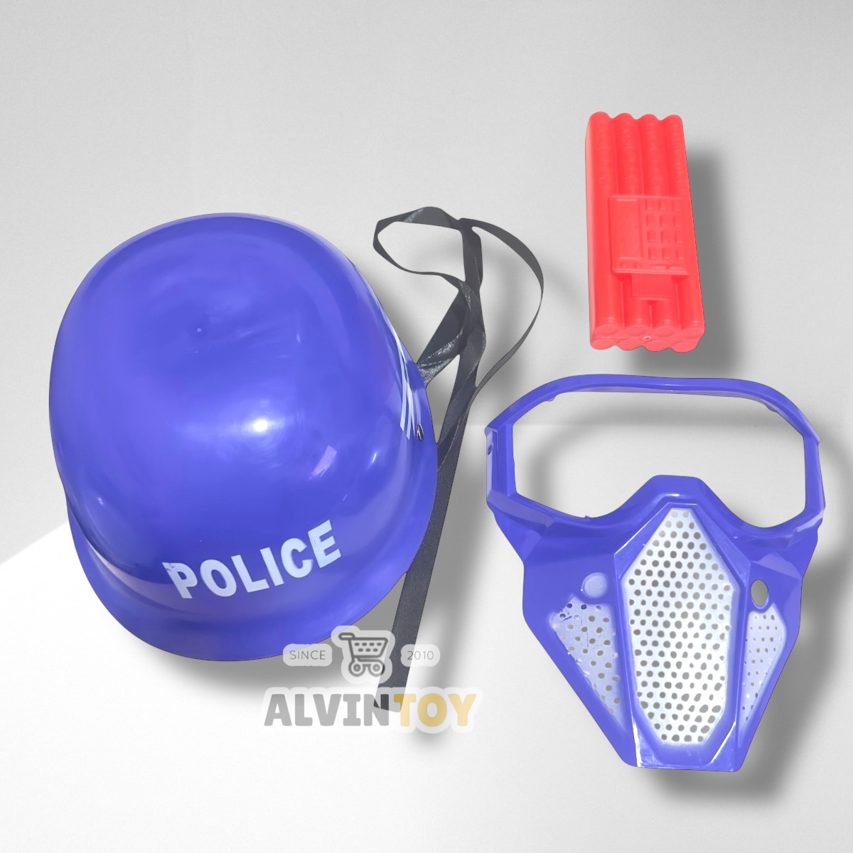 ปืน ของเล่นปืนทหาร พร้อมหมวก อุปกรณ์ครบชุด ของเล่นเด็ก ปืนของเล่นเท่ๆ