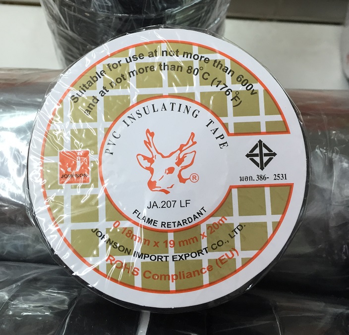 เทปพันสายไฟ ม้วนใหญ่ "ตรากวาง"