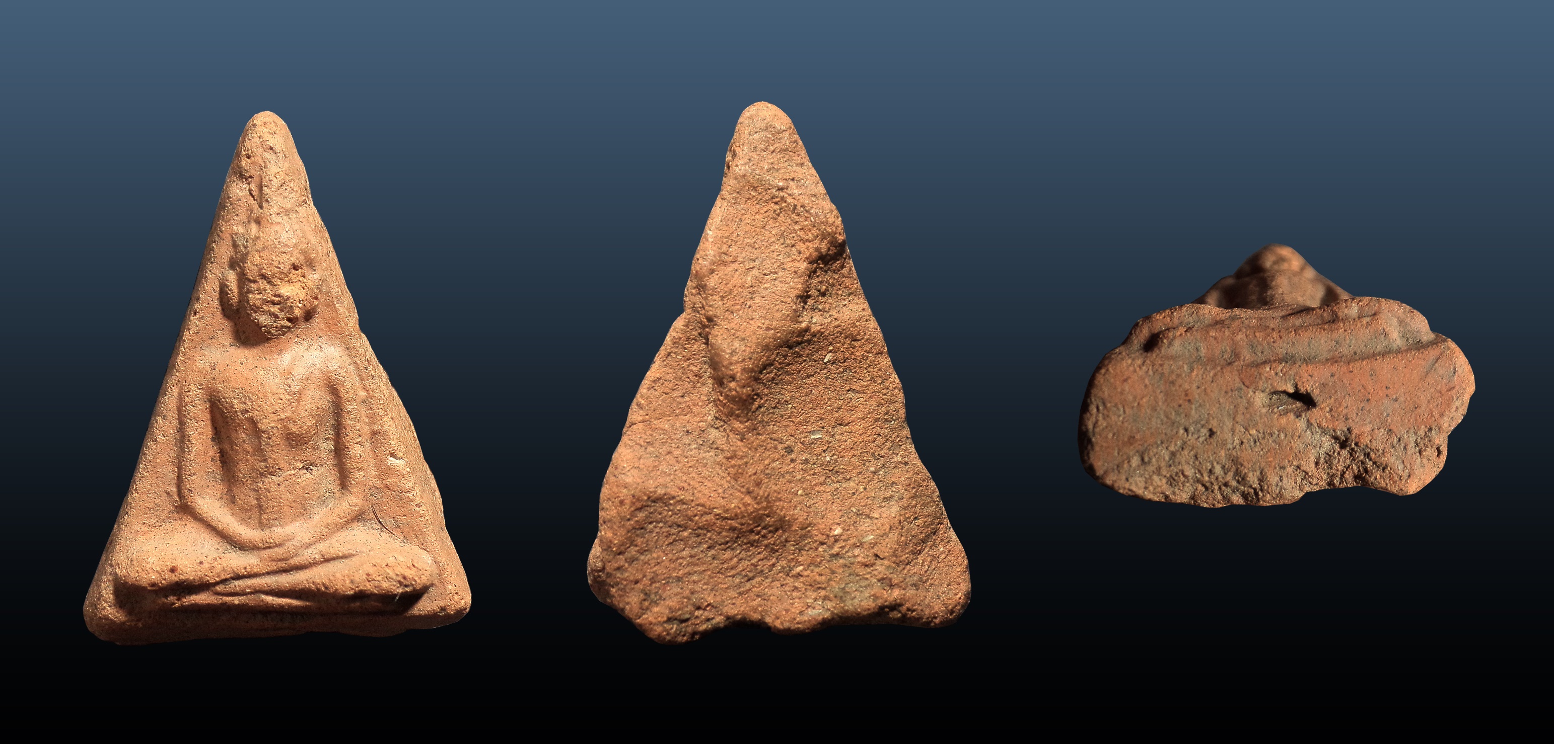 พระนางพญา กรุวัดเวียง เนื้อดิน วัดเวียง จ.อยุธยา