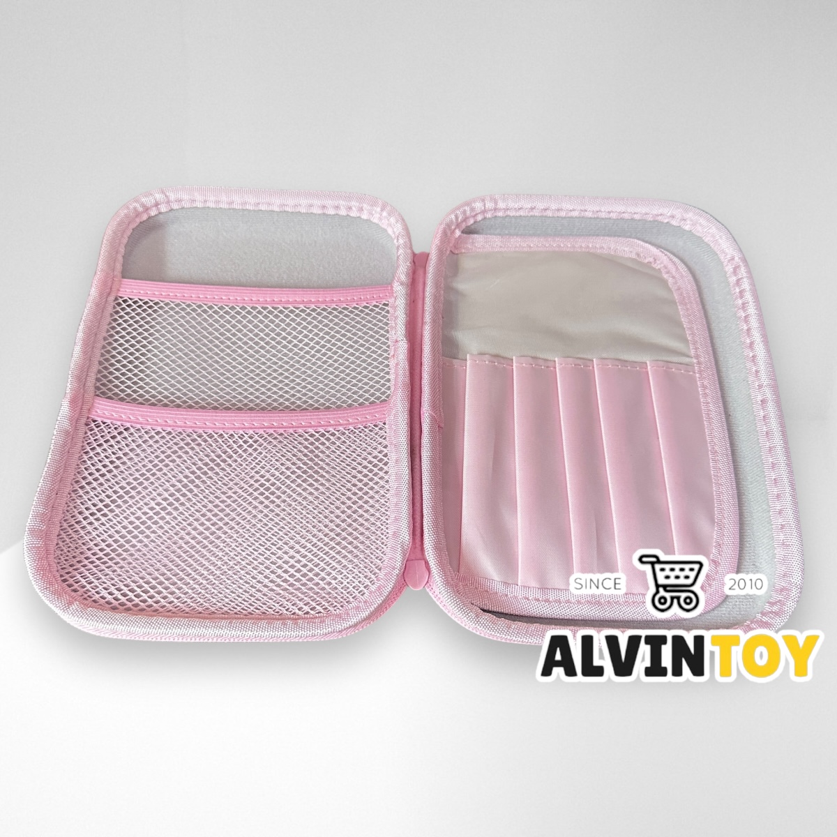 กระเป๋าดินสอไฟเบอร์ซิปรอบ CARE BEARS ตุ๊กตาแคร์แบร์