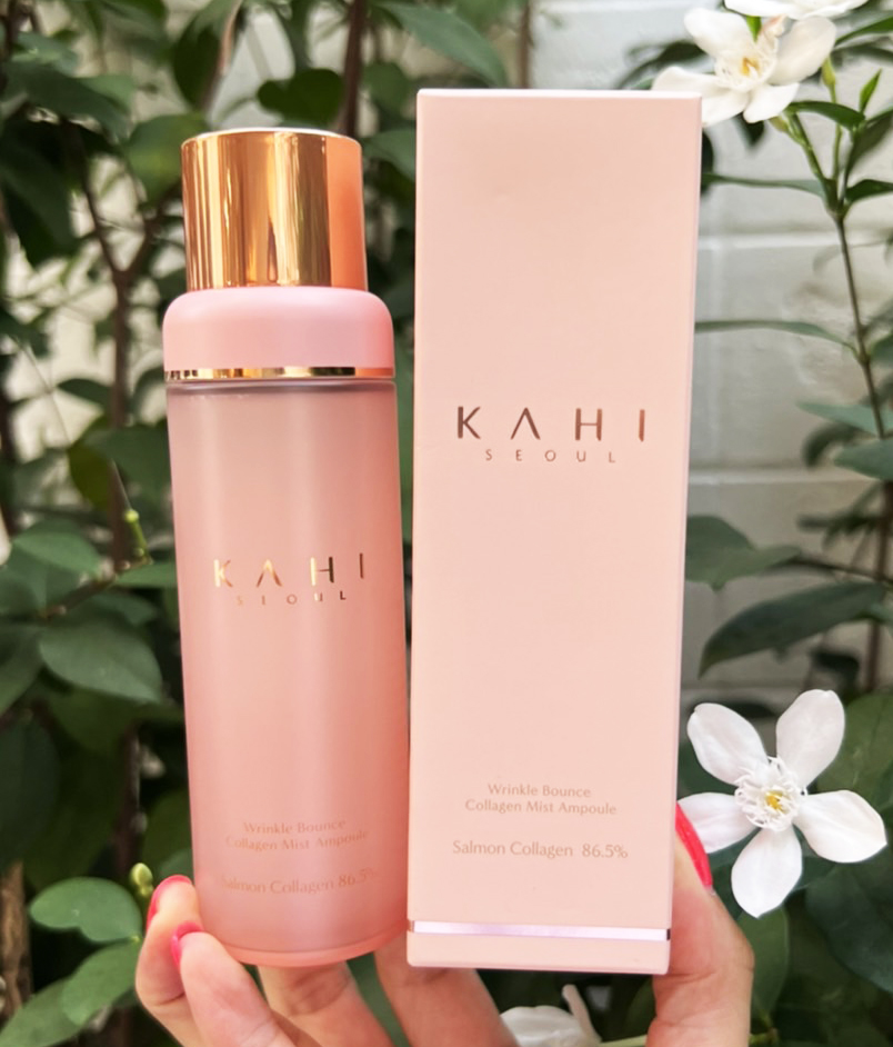 KAHI seoul Wrinkle Bounce Salmon Collagen Mist Ampoule 100ml.