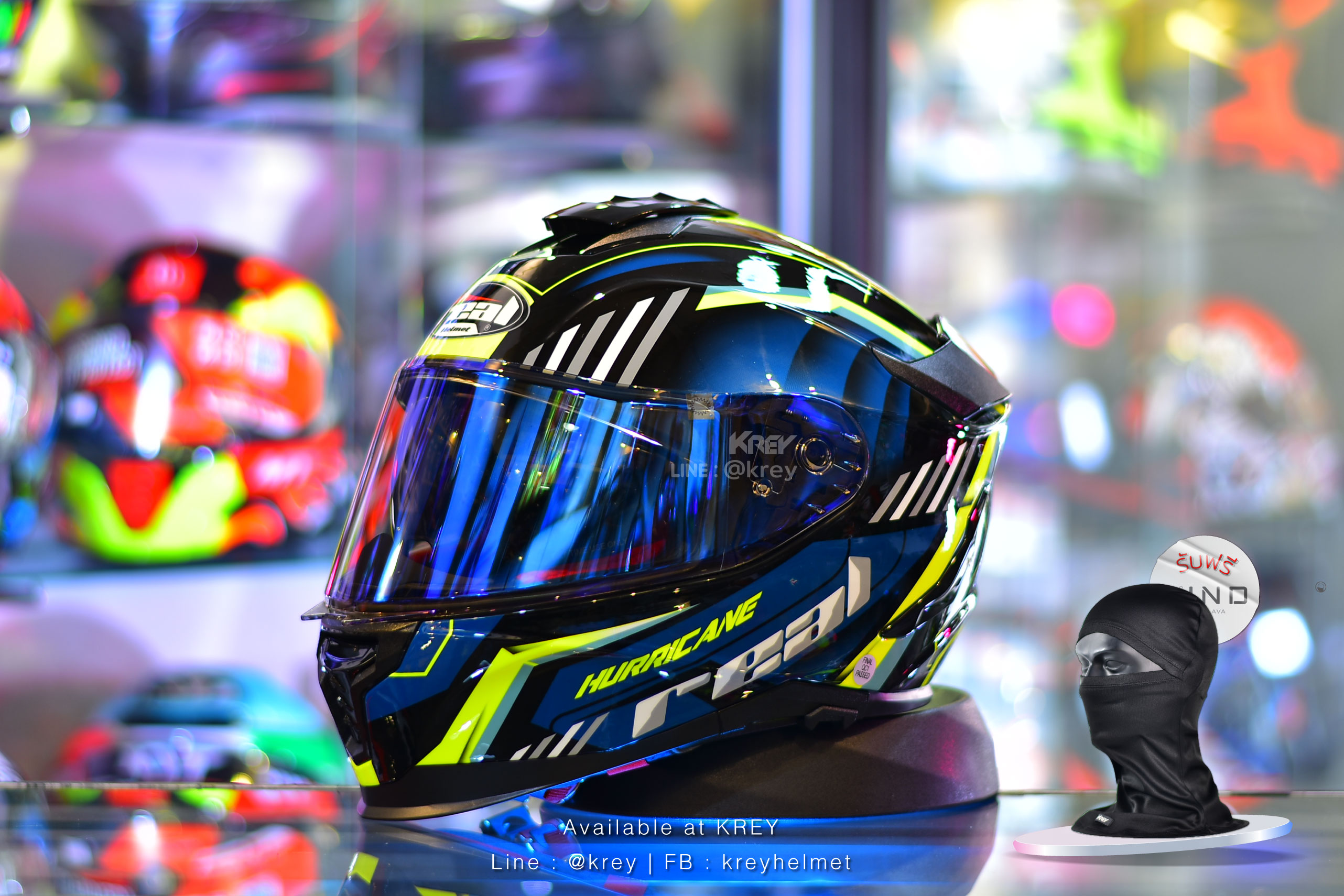 Real model Hurricane Kona Black Green