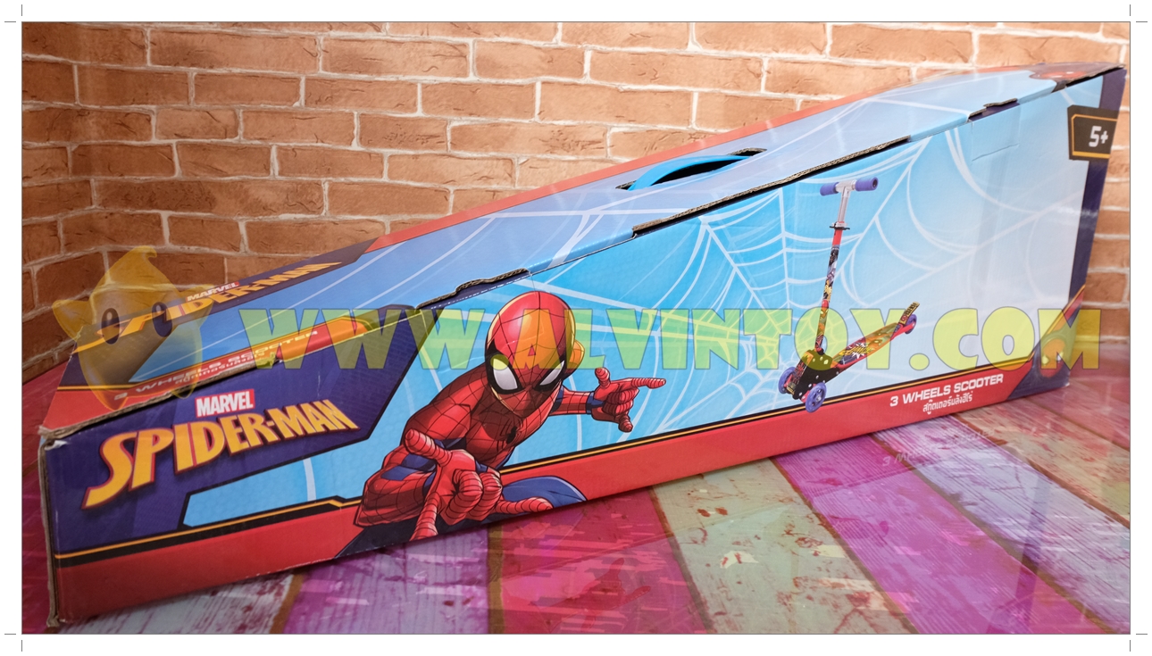 Scooter - สกู๊ตเตอร์ 3 ล้อ สไปเดอร์แมน