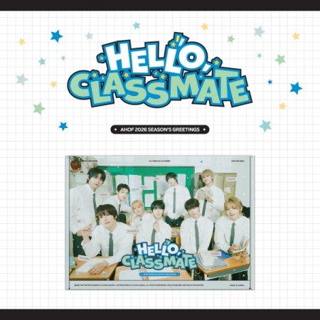 ( Pre-Order ) AHOF SEASON'S GREETINGS 2026 [HELLO CLASSMATE ] ** สั่งเกิน 1 ชิ้นบวกค่าส่งเพิ่มชิ้นละ 20 บาท เนื่องจากสินค้าหนัก ** จำนวนจำกัด ** วางจำหน่าย 26 / 12 / 2025