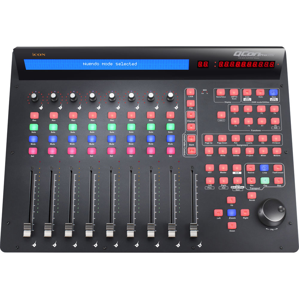 Icon QCon Pro G2 - USB MIDI Controller Station with Motorized Faders รับประกัน 1 ปีเต็ม