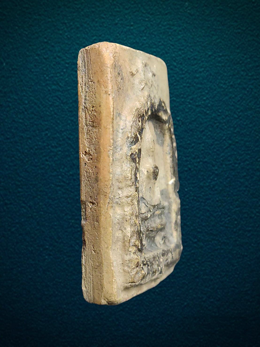 พระสมเด็จซุ้มระฆังเถาวัลย์ หลวงพ่อกวย วัดโฆสิตาราม ชัยนาท ปี 2515