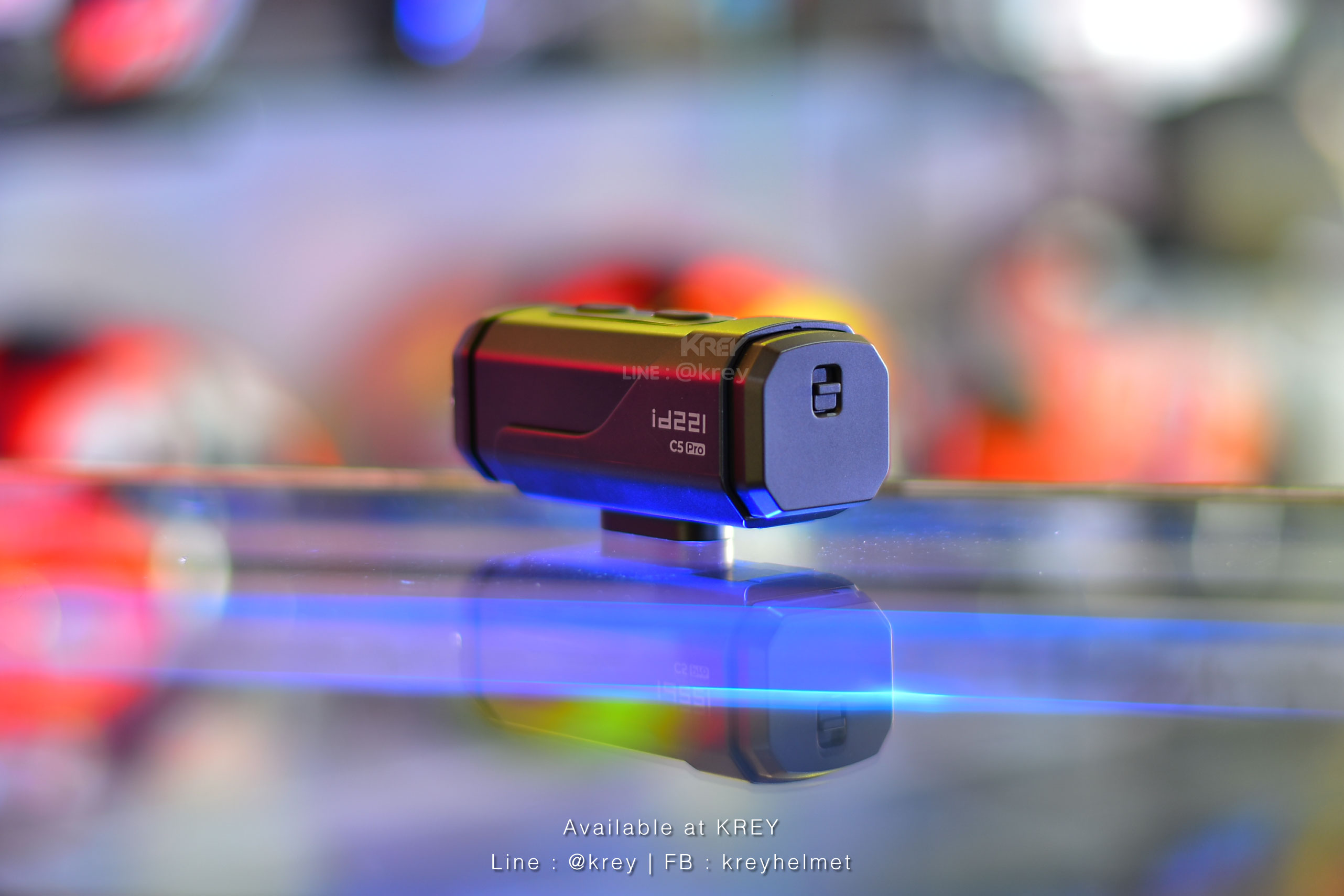 กล้องติดหมวก/รถ id221 รุ่น ACTION C5 Pro