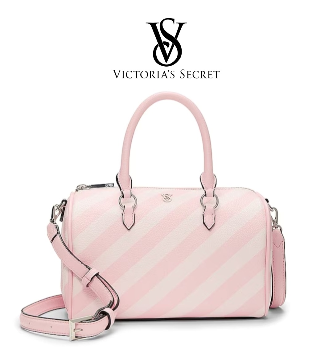 กระเป๋า Heritage Stripe Pink Mini Crossbody Bag