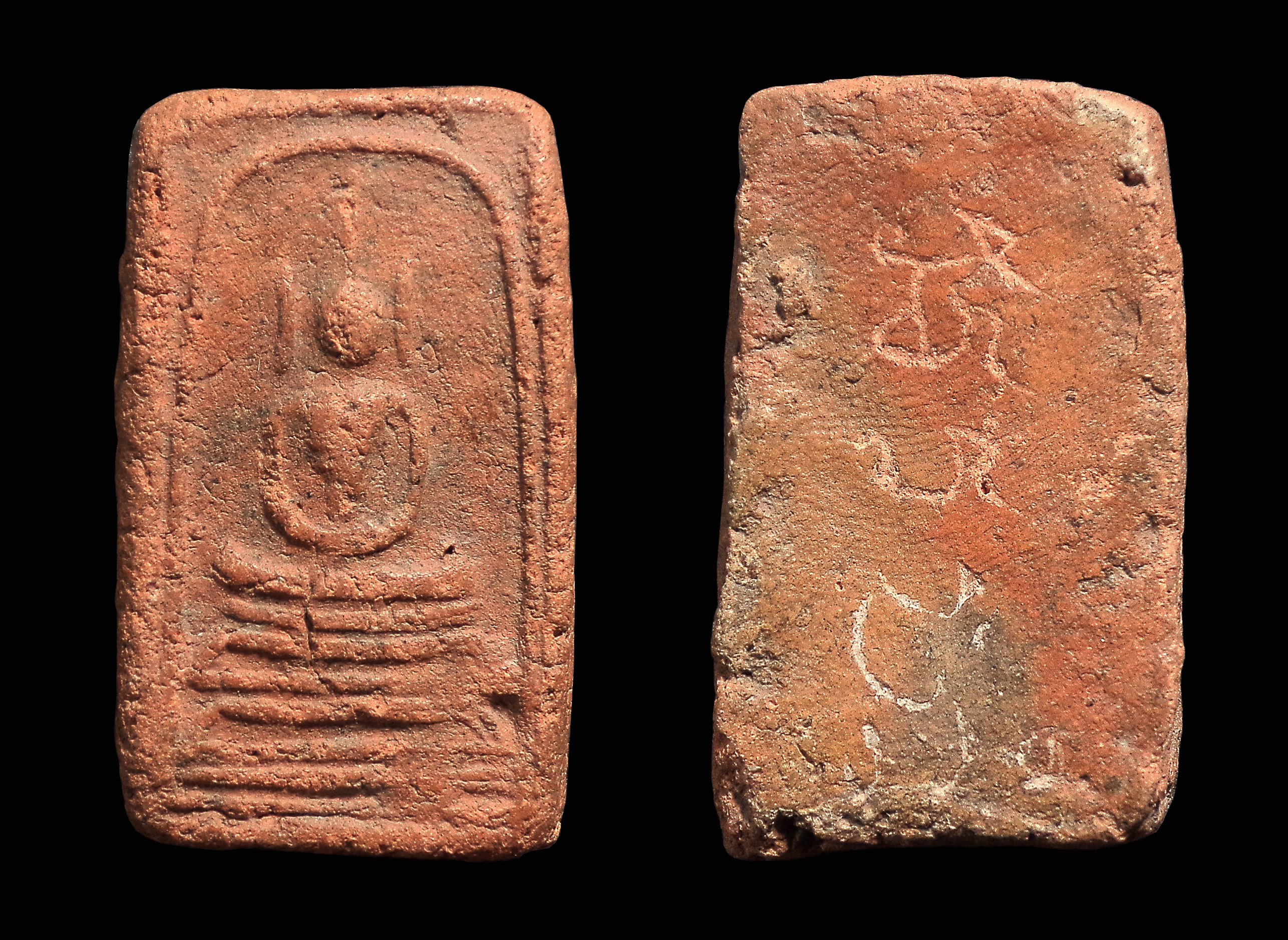 พระสมเด็จอรหังแดง กรุวัดสรรเพชร ตำบลยายชา อำเภอสามพราน จ.นครปฐม