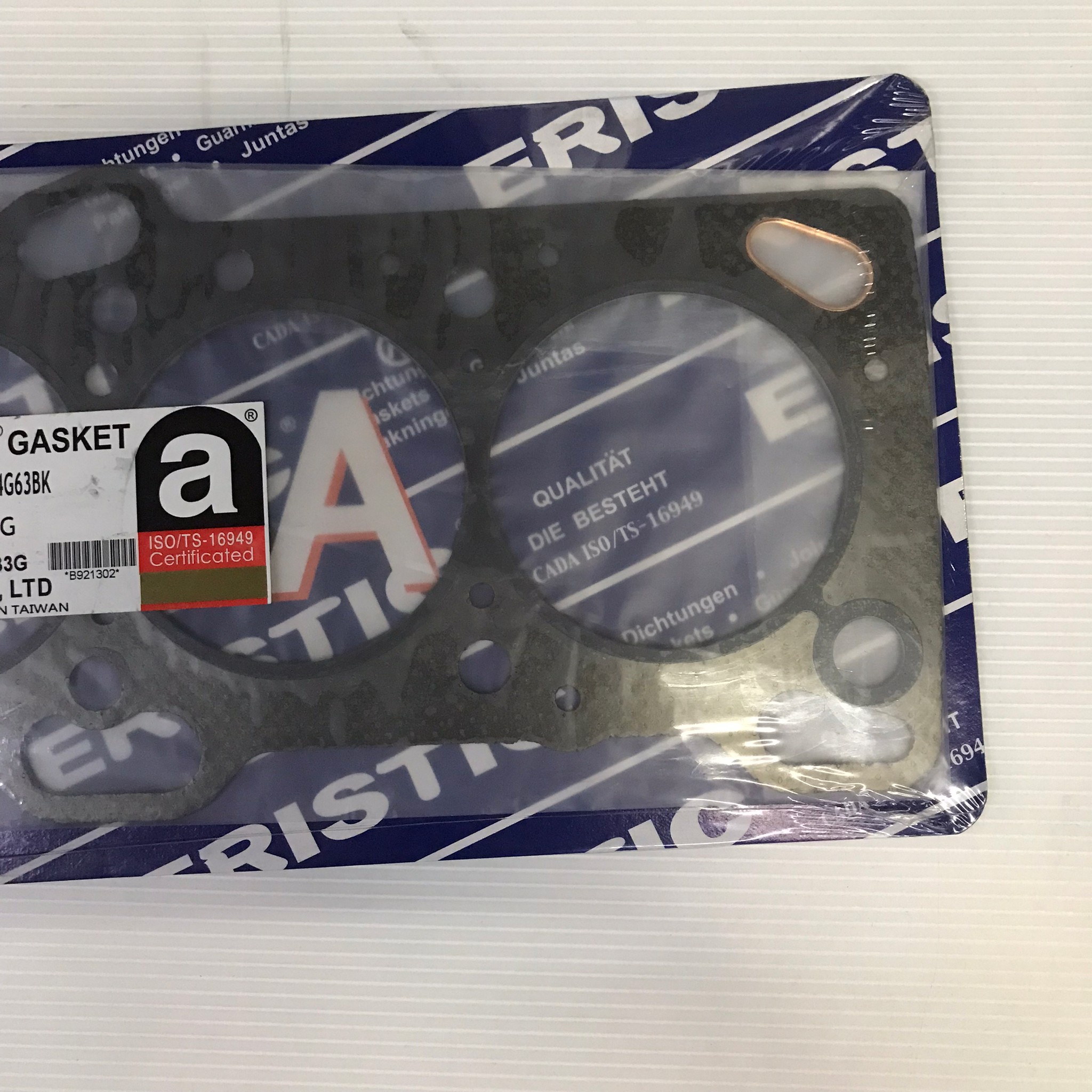 ประเก็นฝาสูบ MITSUBISHI 4G63BK / 16 วาล์ว / E33 / L300 / Galant ปี 1988 มิตซูบิชิ MD113173 / EG233G (แบบไฟเบอร์) ERISTIC